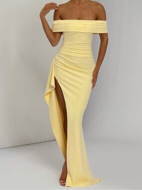 Joyce maxi yellow dress Baby Boo
